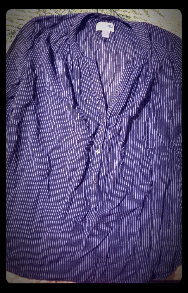 Long sleeve pull over blouse